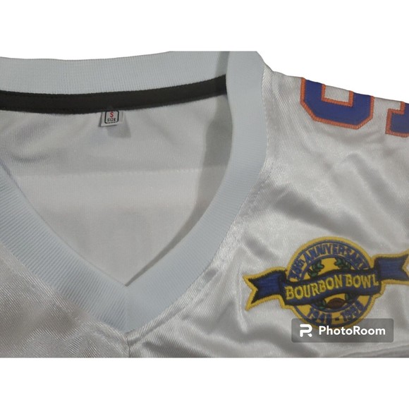 The Waterboy Bobby Boucher #9 Football Jersey Adam Sandler White Size Small - Picture 4 of 4